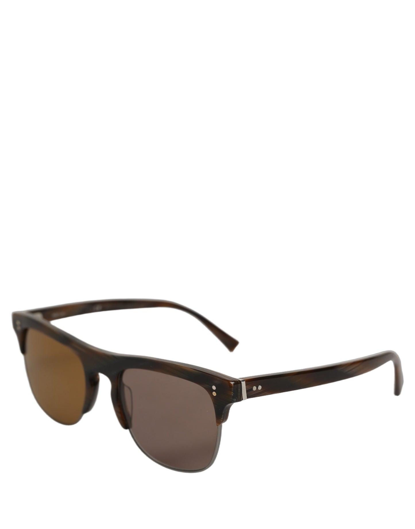 Brown DG4305 Striped Acetate Frame Eyewear Sunglasses
