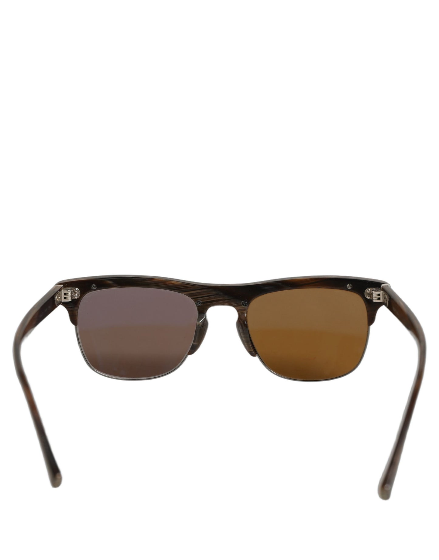 Brown DG4305 Striped Acetate Frame Eyewear Sunglasses