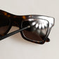 Brown DG4434 Accent Havana Acetate Frame Sunglasses