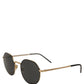 Gold Toned Metal Frame DG2286 Round Eyewear Sunglasses