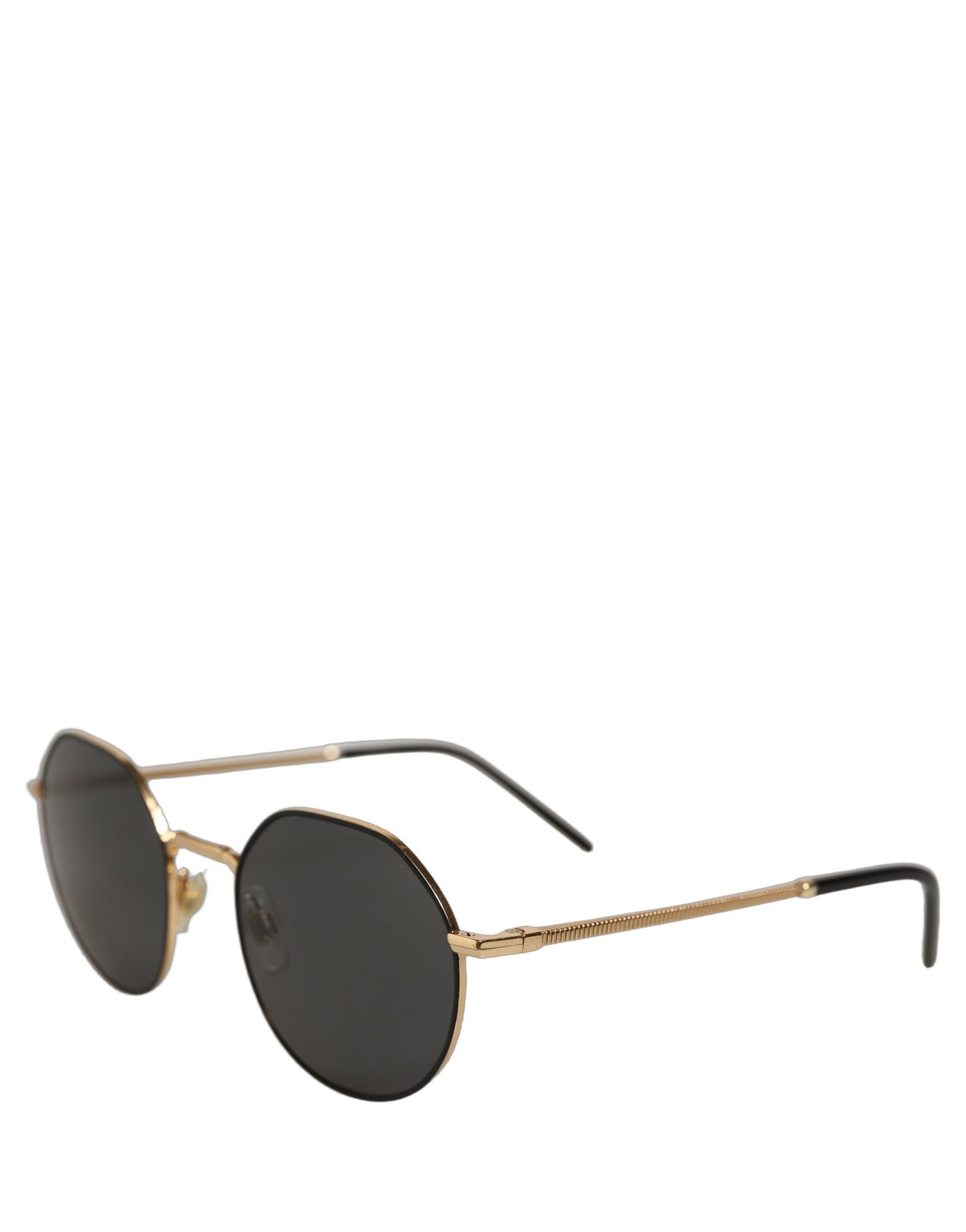 Gold Toned Metal Frame DG2286 Round Eyewear Sunglasses