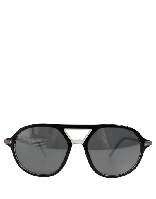 Black Acetate Frame DG4343F Bridge Detail Sunglasses