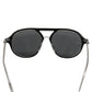 Black Acetate Frame DG4343F Bridge Detail Sunglasses