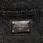 Dark Gray Cotton WideLeg Oversize Denim Jeans