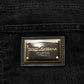 Black Cotton Relaxed Wide Leg Men Denim Jeans