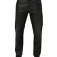 Dark Gray Cotton Loose Fit Men Denim Jeans