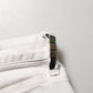 White Cotton Slim Pants Men Denim Jeans