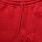 Red Cotton Drawstring Jogger Men Trouser Pants