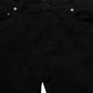 Black Cotton Stretch Skinny Denim Trouser Jeans
