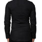 Black GOLD Long Sleeves Formal Dress Shirt