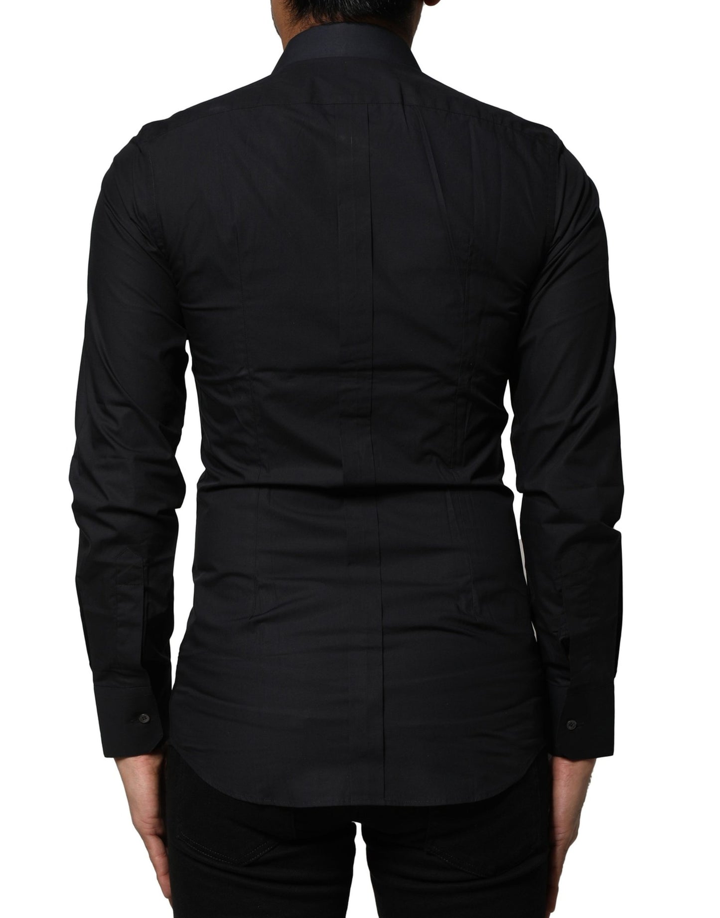 Black GOLD Long Sleeves Formal Dress Shirt