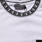 White Cotton Crew Neck Sweatshirt Sweater