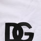 White Cotton Crew Neck Sweatshirt Sweater