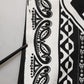 White Bandana Print Cotton Crew Neck T-shirt