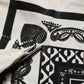 White Bandana Print Cotton CrewNeck T-shirt