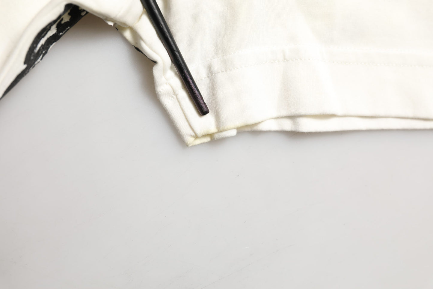 White Bandana Print Cotton Crew Neck T-shirt