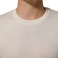 Off White Crew Neck Short Sleeves T-shirt