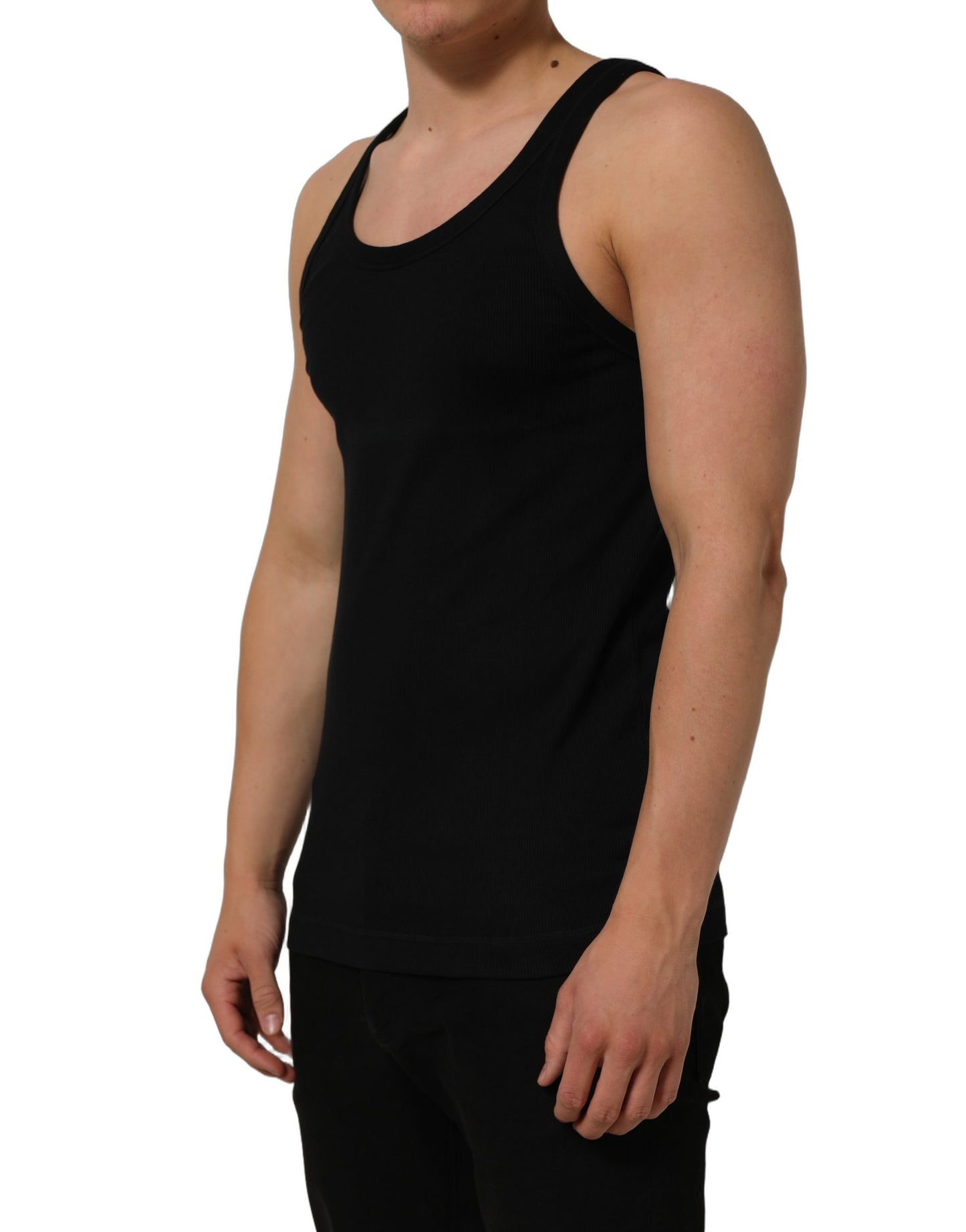 Black Tank Sleeveless Underwear Men T-shirt