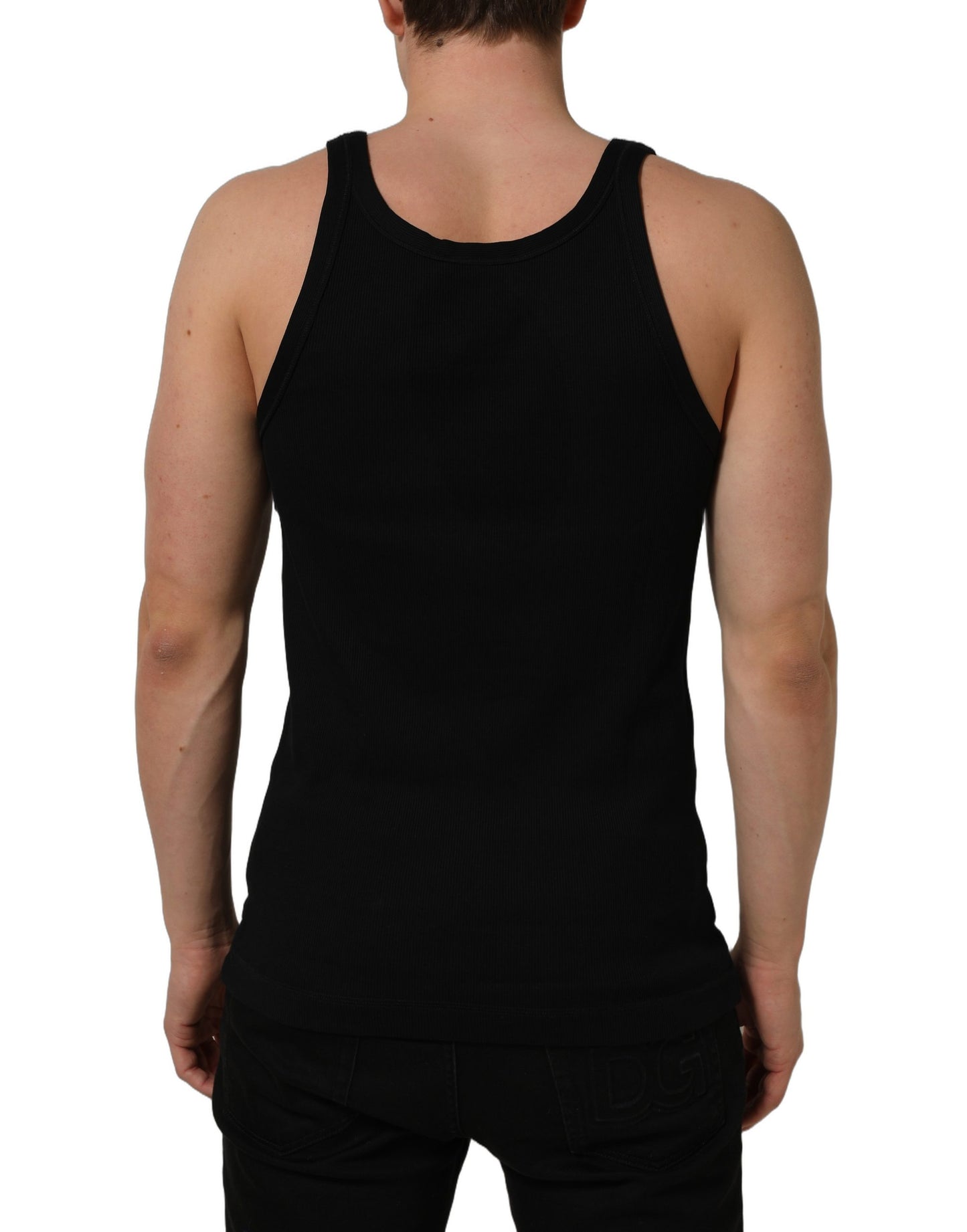 Black Tank Sleeveless Underwear Men T-shirt