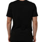 Black Cotton Crew Neck Short Sleeve T-shirt