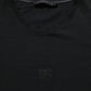 Black Cotton Short Sleeve Crew Neck T-shirt