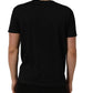Black Cotton Short Sleeve Crew Neck T-shirt