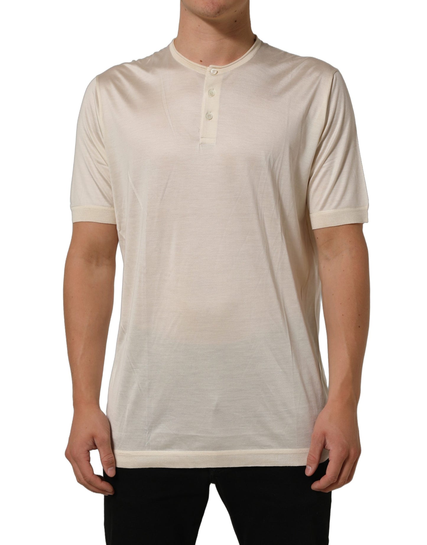 White Short Sleeve Collared Polo T-shirt