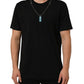 Black Dog Tag Short Sleeve CrewNeck T-shirt