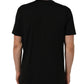 Black Dog Tag Short Sleeve CrewNeck T-shirt