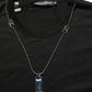 Black Dog Tag Short Sleeve CrewNeck T-shirt