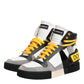 Multicolor Calf High Top Sneakers Shoes