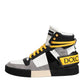 Multicolor Calf High Top Sneakers Shoes
