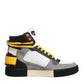 Multicolor Calf High Top Sneakers Shoes