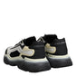 White Black Daymaster Two Tone Sneaker Shoes