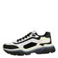 White Black Daymaster Two Tone Sneaker Shoes