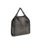 Blue Polyester Shoulder Bag