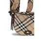 Beige Silk Shoulder Bag