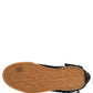 Black Felt Leather Low Top Sneaker Shoes