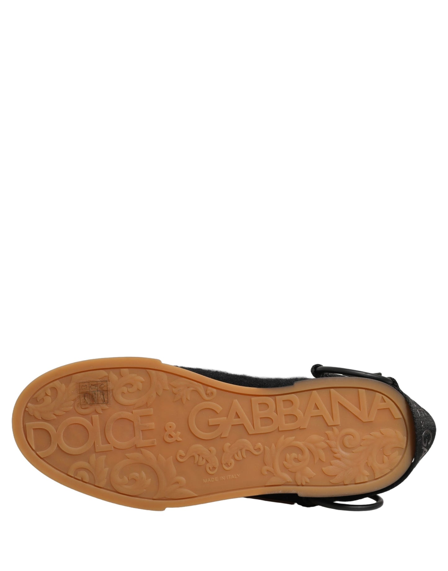 Black Felt Leather Low Top Sneaker Shoes