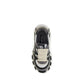 Gray Calf Leather Bos Taurus Chunky Sneakers