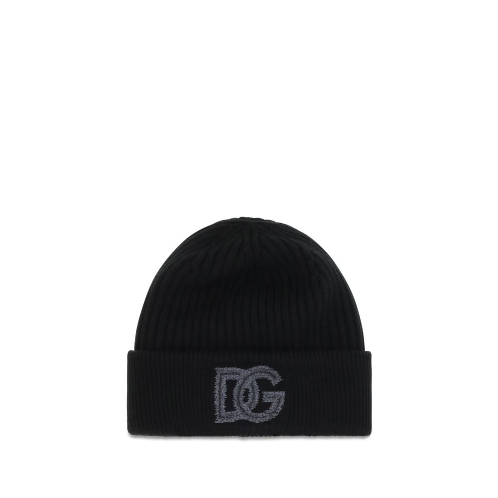 Black Wool Oves Aries Beanie