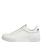 White Miami Leather Low Top Men Sneakers Shoes