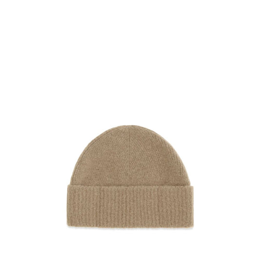 Beige Wool Oves Aries Beanie