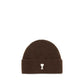 Brown Wool Oves Aries Beanie