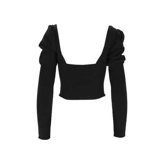 Black Silk Cardigan