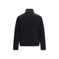Black Viscose Full-Length Jacket