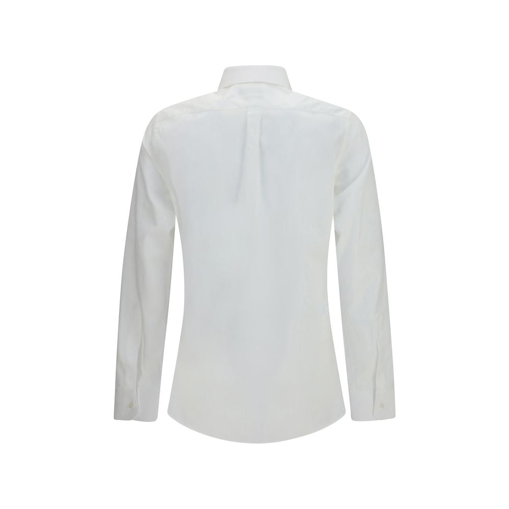 White Cotton Dress Shirt