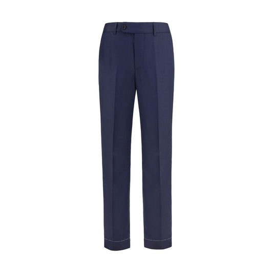 Blue Wool Oves Aries Dress Pants