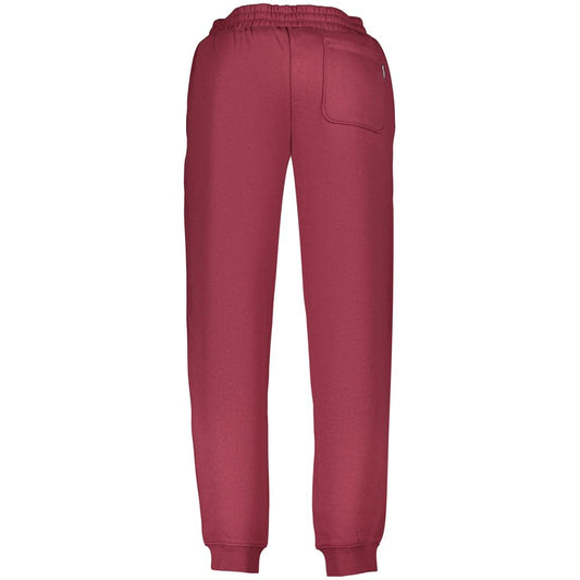 Red Cotton Men's Trouser