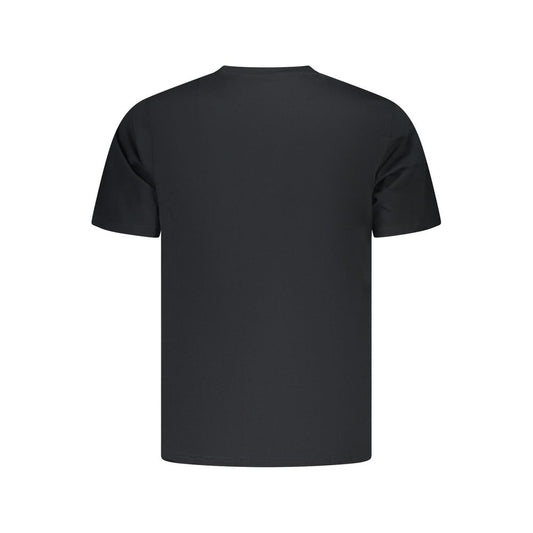 Black Cotton Men's T-Shirt